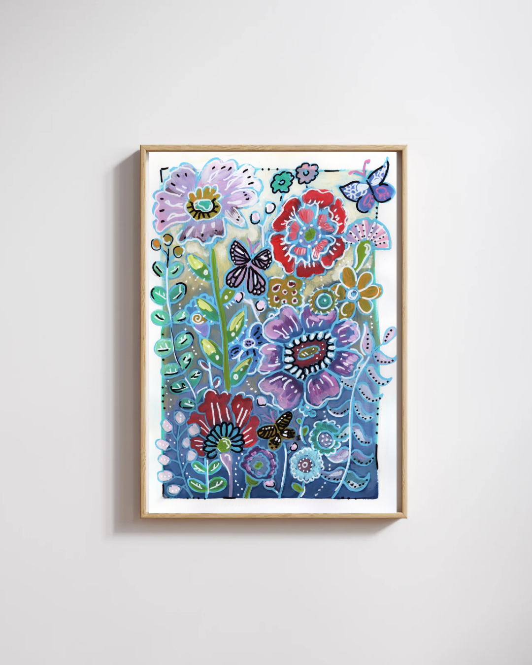 Whimsical Botanical Print